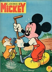 Couverture de Le Journal de Mickey N°207
