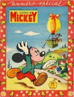 Couverture de Le Journal de Mickey N°255