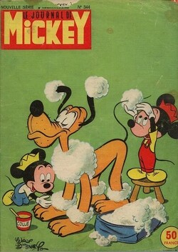 Couverture de Le Journal de Mickey N°344
