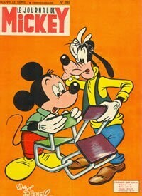Couverture de Le Journal de Mickey N°393