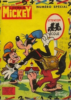 Couverture de Le Journal de Mickey N°436