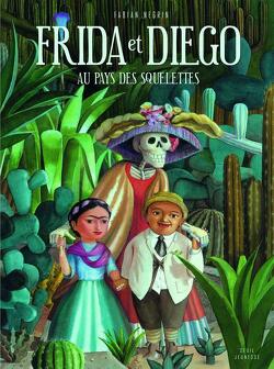 Couverture de Frida et Diego au pays des squelettes