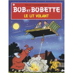 Couverture de Bob et Bobette, Tome 124 : Le lit volant