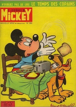 Couverture de Le Journal de Mickey N°553