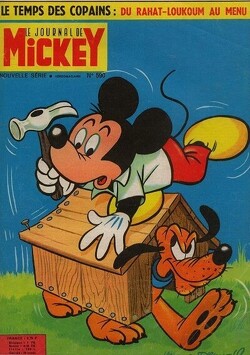 Couverture de Le Journal de Mickey N°590