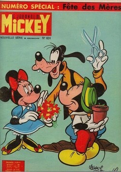 Couverture de Le Journal de Mickey N°624