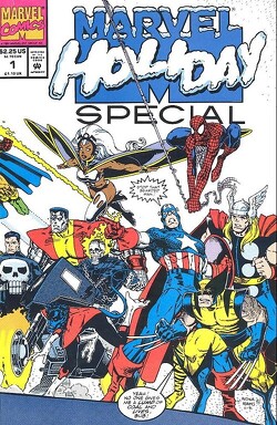 Couverture de Marvel Holiday Special 1991