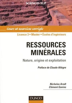 Couverture de Ressources minérales