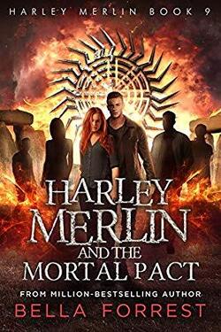 Couverture de Harley Merlin, Tome 9 : Harley Merlin and the Mortal Pact