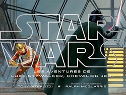 Couverture de Les aventures de Luke Skywalker, chevalier Jedi