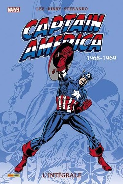 Couverture de Captain America : L'intégrale 1968 - 1969