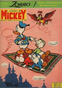 Couverture de Le Journal de Mickey N°676