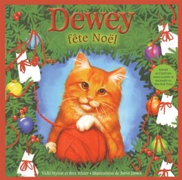Couverture du livre : Dewey fête Noël