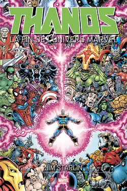 Couverture de Thanos : la Fin de l'univers Marvel