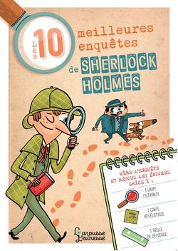 Couverture de Les 10 meilleures enquêtes de Sherlock Holmes