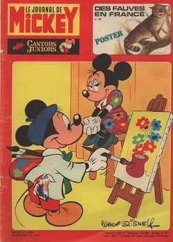 Couverture de Le Journal de Mickey N°1222