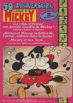 Couverture de Le Journal de Mickey N°1391