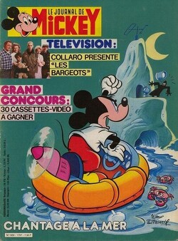 Couverture de Le Journal de Mickey N°1707