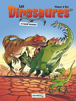 Couverture de Les Dinosaures en bande dessinée, Tome 2