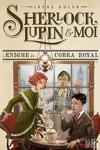 couverture Sherlock, Lupin & moi, Tome 7 : L'Énigme du cobra royal