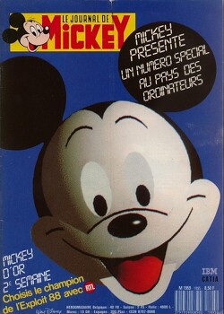 Couverture de Le Journal de Mickey N°1895