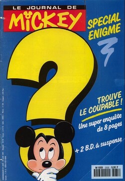 Couverture de Le Journal de Mickey N°2035