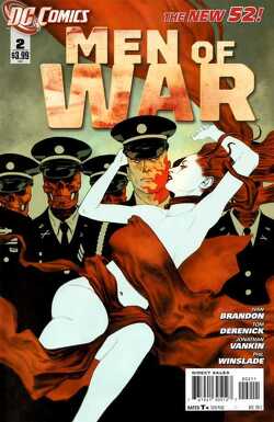 Couverture de The New 52 - Men of War, Tome 2 - Above The Air; Navy Seals - Human Shields, Part 2