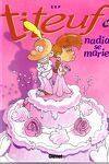 couverture Titeuf, Tome 10 : Nadia se marie
