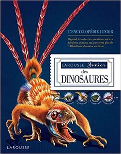Couverture de Larousse Junior des dinosaures 2011