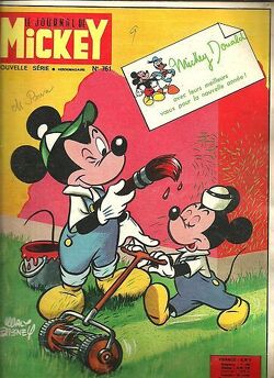 Couverture de Le Journal de Mickey N°761