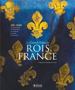 Couverture de Les rois de France : collection editions atlas