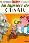 couverture Astérix, Tome 18 : Les lauriers de César