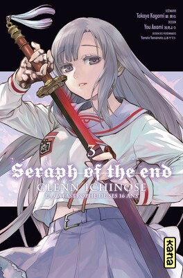 Couverture du livre : Seraph of the End : Glenn Ichinose, la catastrophe de ses 16 ans (Manga), Tome 3