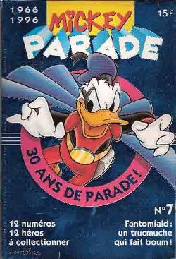 Couverture de Mickey Parade, N°199 : Fantomiald : un trucmuche qui fait boum !