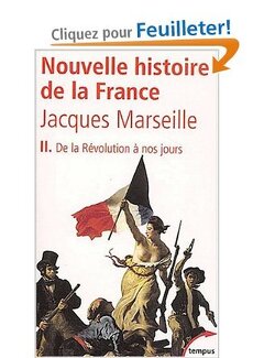 Couverture de Nouvelle histoire de France, Tome 2 : De la Révolution à nos jours