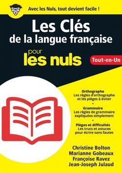 Couverture de Les Clés de la langue française pour les nuls