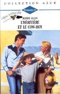Couverture de L'Héritière et le Cow-boy