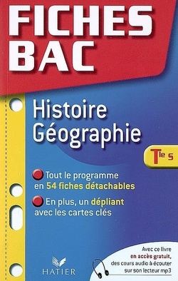 Couverture de Histoire géographie, Tle S