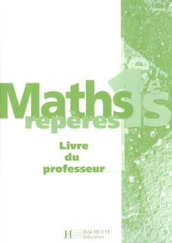 Couverture de Maths 1re S : livre du professeur