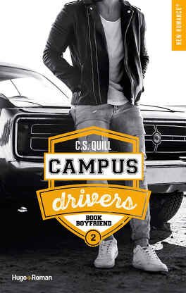 Couverture du livre Campus Drivers, Tome 2 : Book Boyfriend