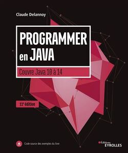 Couverture de Programmer en Java - Couvre Java 10 à Java 14
