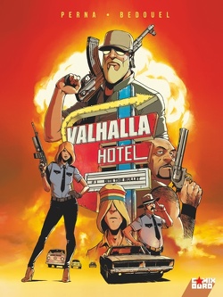 Couverture de Valhalla Hôtel, Tome 1 : Bite the bullet