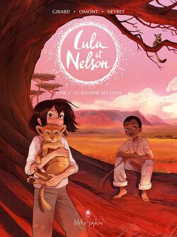 Couverture de Lulu et Nelson, Tome 2 : Le Royaume des lions