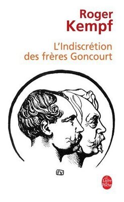 Couverture de L'Indiscrétion des frères Goncourt