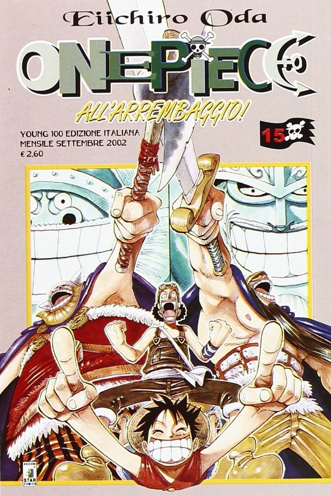Couvertures, images et illustrations de One Piece, Tome 15 : Droit devant  !! de Eiichirō Oda