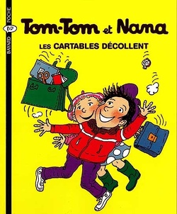 Couverture de Tom-Tom et Nana, Tome 4 : Les cartables décollent