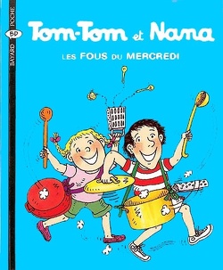 Couverture de Tom-Tom et Nana, Tome 9 : Les Fous du mercredi