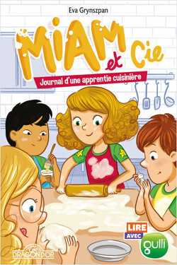 Couverture de Miam et Cie, Tome 2 : Journal d'une apprentie cuisinière
