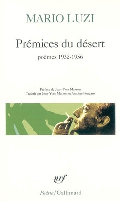 Couverture de Prémices du désert : (poésie 1932-1957)