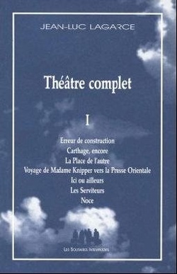 Couverture de Théâtre complet I, Tome 3 : La Place de l'autre